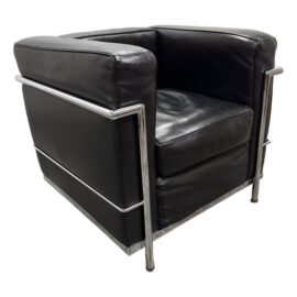 Le Corbusier Style Cube Lounge Chair