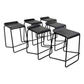Blu Dot Ready Counter Stools, Set of Six. Original Price: $1,800