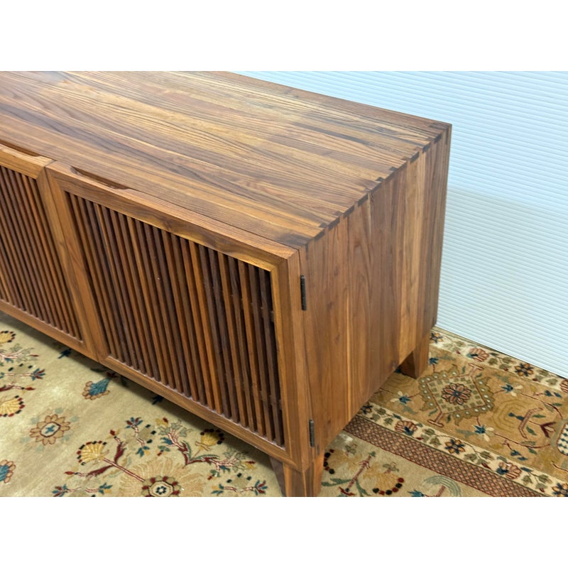 Crate & Barrel Marin Shiitake Media Cabinet. Original Price: $900
