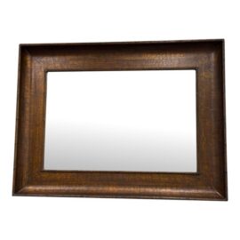 Abernathy Furniture Distressed Gold Finish Mirror