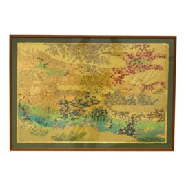 Sōgara Yūzen Japanese Framed Artwork