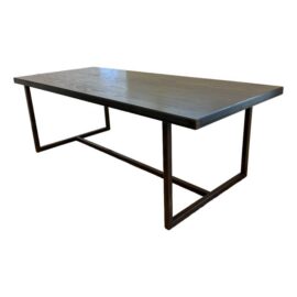 Bespoke Wood + Metal Dining Table