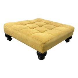 West Elm Tufted Essex Ottoman. Original Price: $500