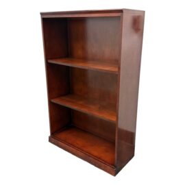 Transitional Cherry Stain Bookcase