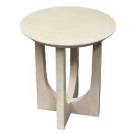 Mac International Wood Side Table