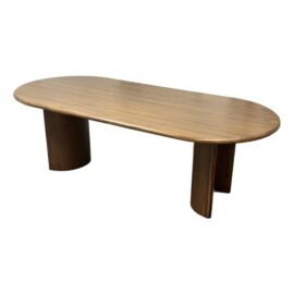 Lulu and Georgia Gilda Oval Dining Table. Original Price: $1,500