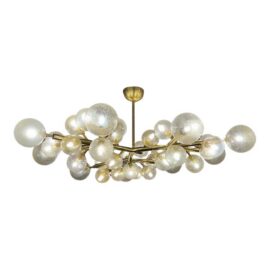 Alberto Donà Murano Glass Mimosa Chandelier. Original Price: $18,500