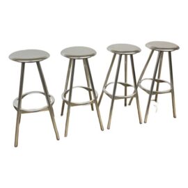Pepe Cortes for Knoll Jamaica Bar Stools, Set of Four