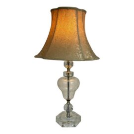 Cut Glass Table Lamp