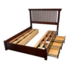 Stuwart David Queen Size + Storage Bed Frame. Original Price: $3,639