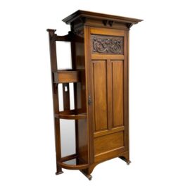 J & J Shaw Hall Wardrobe, Antique