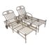 Terra Furniture Renaissance Outdoor Chaises, Pair. Original Price: $4,500