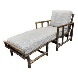 McGuire Furniture Bamboo Chaise Lounge