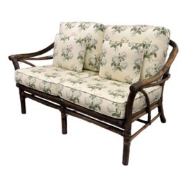 McGuire Furniture Bamboo Loveseat