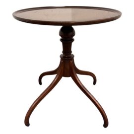 Georgian Style Pedestal Side Table