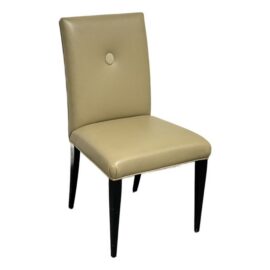 Swaim Axis Leather Side Chair. Original Price: $1,820