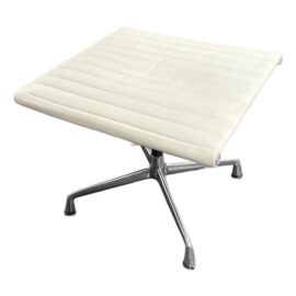 Charles + Ray Eames for Herman Miller Eames Aluminum Group Management Ottoman. Original Price: $1,600