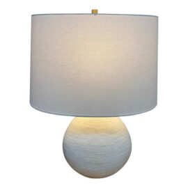 Hudson Valley Lighting Denali 1 Light Table Lamp - White Finish. Original Price: $656