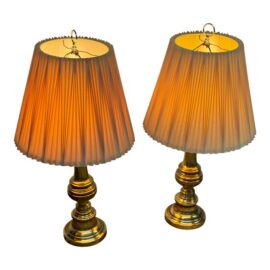 Stiffel Vintage Table Lamps, Pair