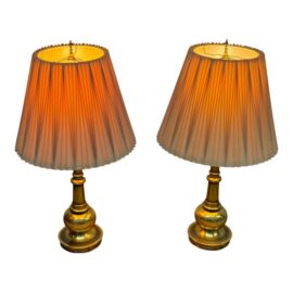 Stiffel Vintage Table Lamps, Pair