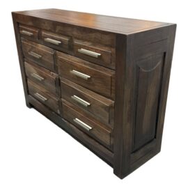 Sierra Living Concepts Sierra Nevada Rustic Dresser, Medium Espresso. Original Price: $2,600