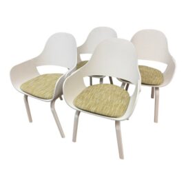 Jaime Hayon for Barcelona Design Showtime Nude Dining Chairs, Set of Four. Original Price: $7,425