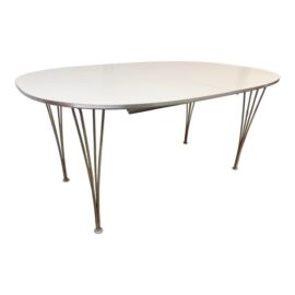 Bruno Mathsson + Piet Hein for Fritz Hansen Super-Ellipse Dining Table. Original Price: $3,900