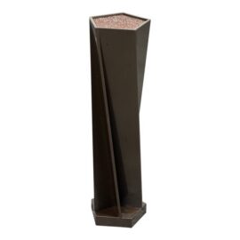 Gary Hutton Designs Facet 5 Bronze + Swarovski Crystal Pedestal. Original Price: $8,820