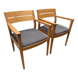 HBF Furniture Contract Grade Chairs, Pair
