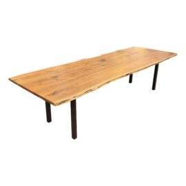 Room & Board Chilton Live Edge Dining Table. Original Price: $6,000