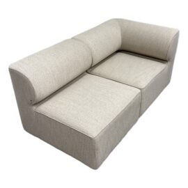 Audio Copenhagen Eave Modular Two Piece Sofa. Original Price: $5,950