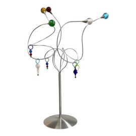 Harco Loor Strawberry Collection Murano Table Lamp. Estimate Price: $1,400