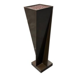Gary Hutton Designs Facet 4 Bronze + Swarovski Crystal Pedestal. Original Price: $8,820