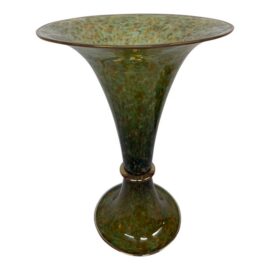 Cohn-Stone Studios Aurora Flared Art Glass Vase