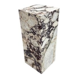 NEW Audo Copenhagen Plinth Marble Pedestal. Original Price: $2,620
