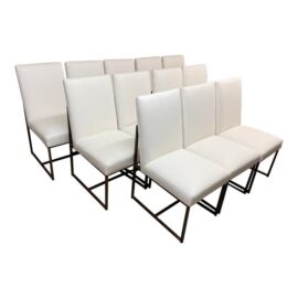 Mitchell Gold + Bob Williams Gage Dining Chairs, Set of Twelve. Estimated Cost: $18,000