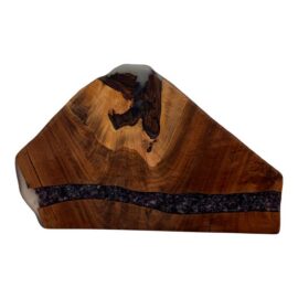 Handcrafted Live Edge Wood Decorative Panel