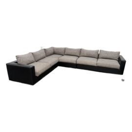 Modernist Bespoke Sectional Sofa, Three Piece