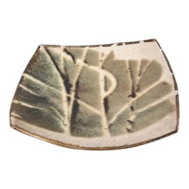 Organic Modern Ceramic Footed Bowl