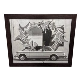 BMW Automobile Art Print, Framed