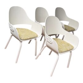 Jaime Hayon for Barcelona Design Showtime Nude Dining Chairs, Set of Four. Original Price: $7,425
