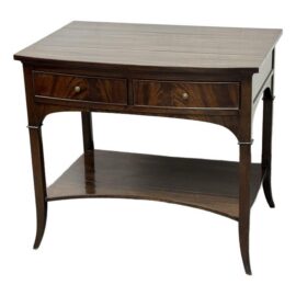 Dessin Fournir Waring Bow Front Side Table. Estimate Price: $4,100