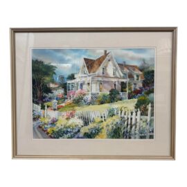 Linda Highee Bartolonei MacCallum House Painting, Signed