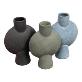 NEW 101 Copenhagen Sphere Bubl Mini Vases, Set of Three. Original Price: $160