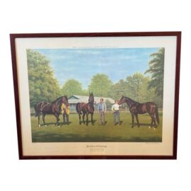 Richard Stone Reeves Profiles of Courage Lithograph, Framed
