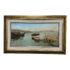 F. Yayboke Turkish Coastal Seascape Signed Oil Painting
