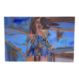 Abstract Acrylic on Canvas Painting
