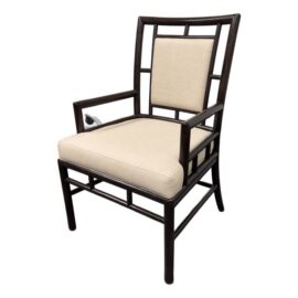 NEW McGuire Furniture Asian Modern Armchair. Estimated Price: $2,000