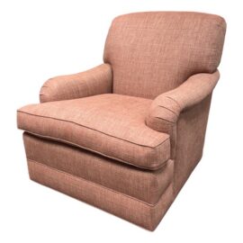 Marco Fine Furniture Bespoke Rolled Arm Chair. Original Price: $5,000