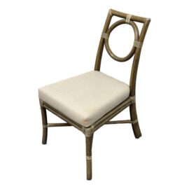 NEW Orlando Diaz-Azcuy for McGuire Target Side Chair. Original Price: $3,300